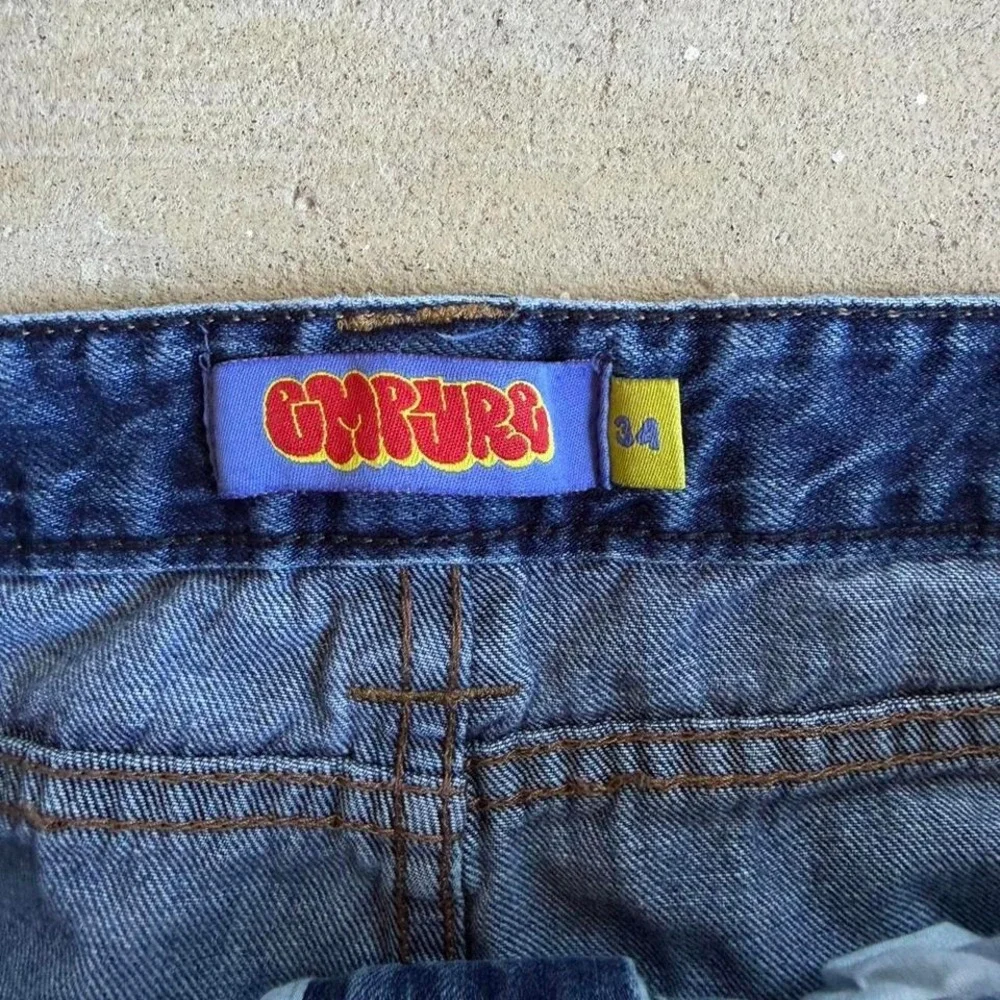 Empyre navy double knee jeans
